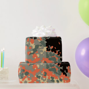 Cadeau Papier d'emballage d'amusement de motif de Camo