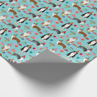 Cadeau Papier d'emballage d'anniversaire pour le chien be