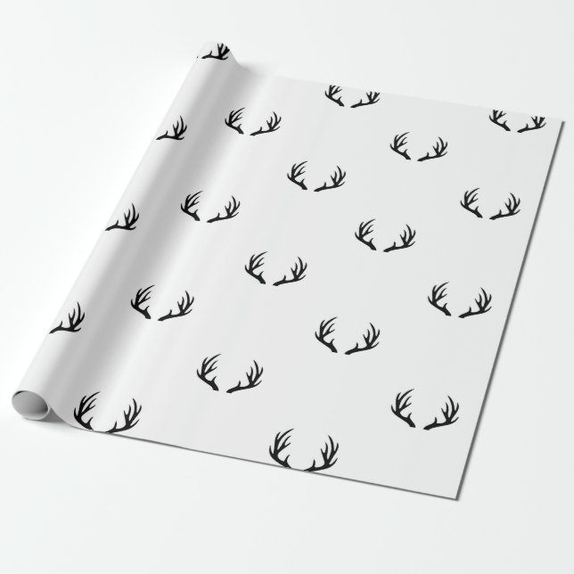 Cadeau Papier d'emballage d'Antler (Déroulé)