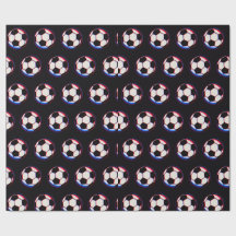 Papier d'emballage de ballon de football gras