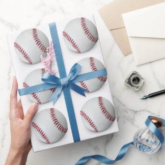 Cadeau Papier d'emballage de baseball