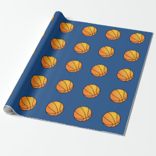 Cadeau Papier d'emballage de basket-ball