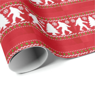 Cadeau Papier d'emballage de Bigfoot