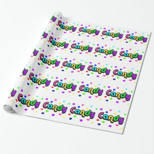 Cadeau Papier d'emballage de bonbons