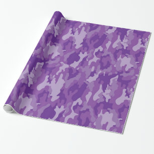 Cadeau Papier d'emballage de camouflage d'armée (couleur