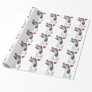 Cadeau Papier d'emballage de casquette de great dane Pèr
