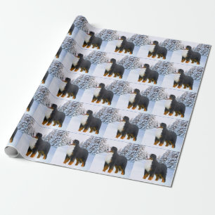Cadeau Papier d'emballage de chien de montagne de Bernese