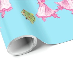 Cadeau Papier d'emballage de danse de NutcrackerBallet
