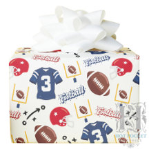 Papier d'emballage de football