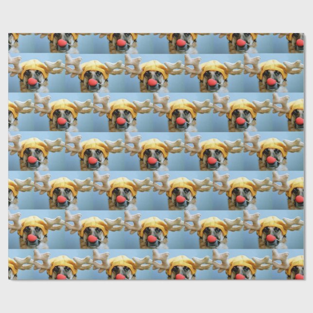 Cadeau Papier d'emballage de garde forestière (Plat)