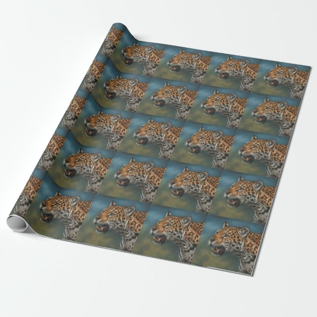Cadeau Papier d'emballage de Jaguar (Déroulé)