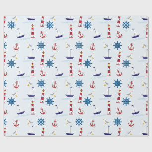 Cadeau Papier d'emballage de la marine