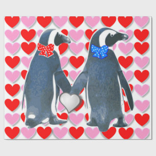 Cadeau Papier d'emballage de la Saint-Valentin