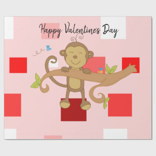 Cadeau Papier d'emballage de la Saint-Valentin