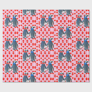 Cadeau Papier d'emballage de la Saint-Valentin