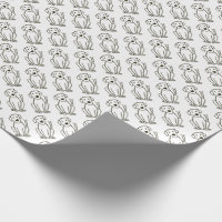 Papier d'emballage de laboratoire - copie noire et