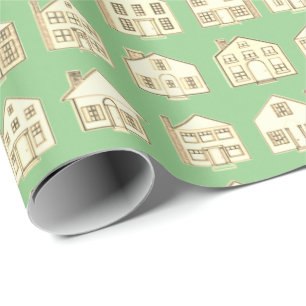 Cadeau Papier d'emballage de l'agent immobilier