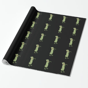 Cadeau Papier d'emballage de lard de zombi !