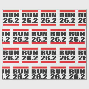 Cadeau Papier d'emballage de marathon