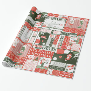 Cadeau Papier d'emballage de MEILLEUR Noël JAMAIS ! ! !