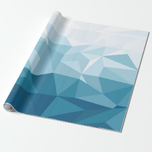 Cadeau Papier d'emballage de motif géométrique