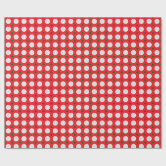 Cadeau Papier d'emballage de Noël à pois