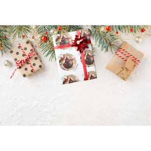 Cadeau Papier d'emballage de Noël Colibri