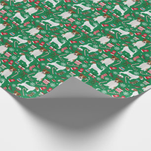 Cadeau Papier d'emballage de Noël Jack Russell Terrier