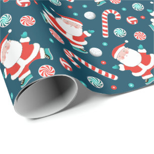 Cadeau Papier d'emballage de Noël pour Volleyball