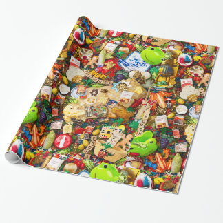 Cadeau Papier d'emballage de pâque, 30" x 6'