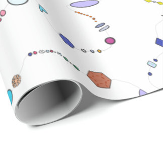 Cadeau Papier d'emballage de perle de campagne de la