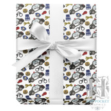 Papier d'emballage de police
