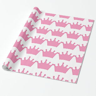 Cadeau papier d'emballage de princesse