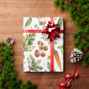 Cadeau Papier d'emballage de produits du jardin potager