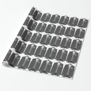 Cadeau Papier d'emballage de smoking de noce