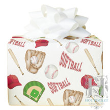 Papier d'emballage de softball