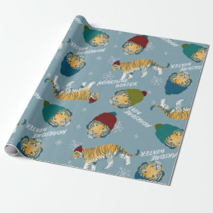 Cadeau Papier d'emballage de tigre