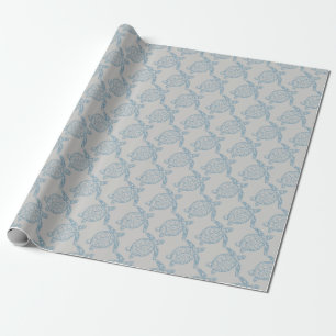 Cadeau Papier d'emballage de tortue de mer