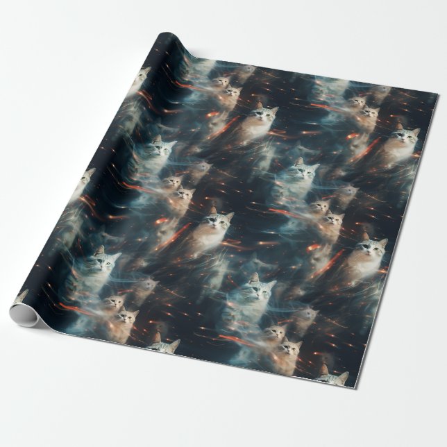 Cadeau Papier d'emballage de vacances (Déroulé)