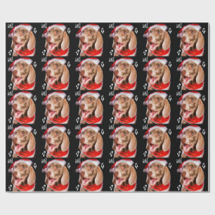 Cadeau Papier d'emballage de Weimaraner