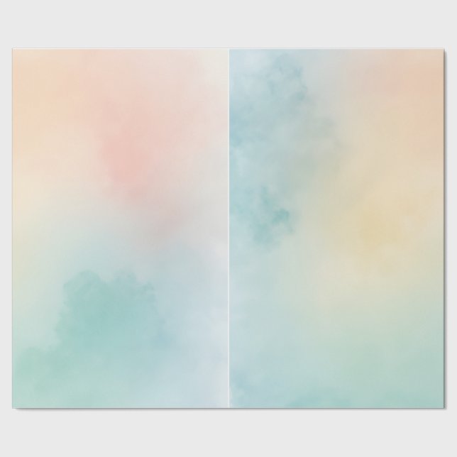 Cadeau Papier d'emballage dégradé (Couture)