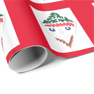 Cadeau Papier d'emballage d'Elf de Noël
