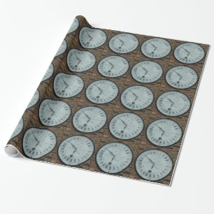 Cadeau Papier d'emballage d'horloge de Galvanomagnetic