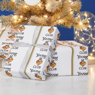 Cadeau Papier d'emballage du club Young at Heart