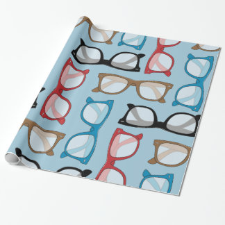 Cadeau papier d'emballage en verre