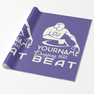 Cadeau Papier d'emballage fait sur commande de couleur et