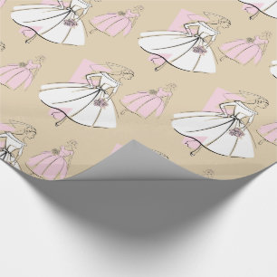Cadeau Papier d'emballage Fashion Bride Neutral Group