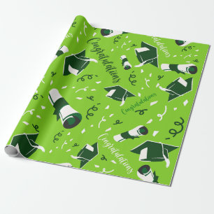 Cadeau Papier d'emballage Félicitations pour la remise de