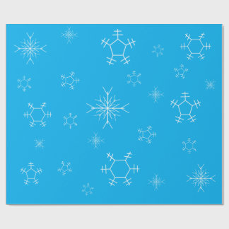 Cadeau Papier d'emballage Flocon de neige