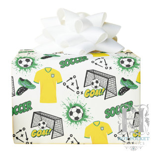 Cadeau Papier d'emballage Fútbol